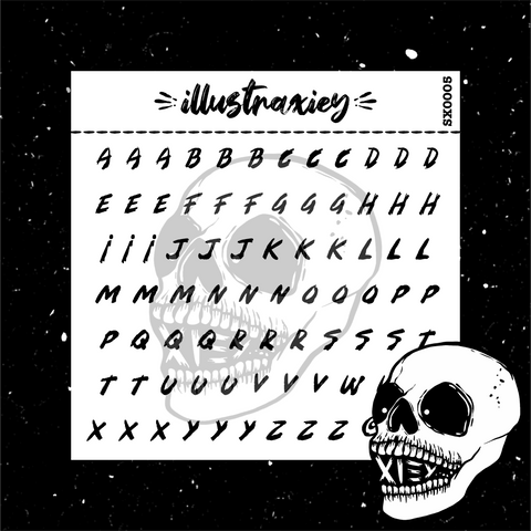SX0005 SPOOOKY ALPHABETS