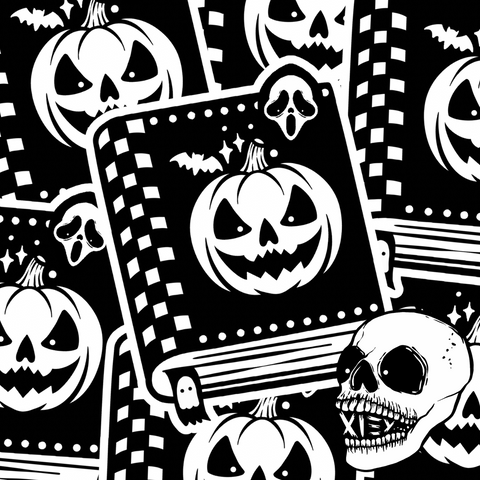PUMPXBOOK GLITTERY STICKER