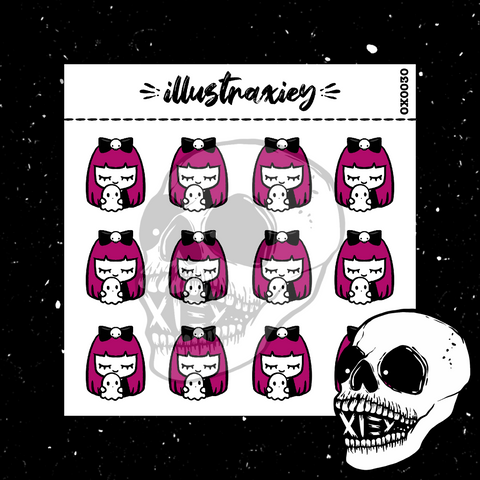 OX0030 ONYX BOO PLUSHIE