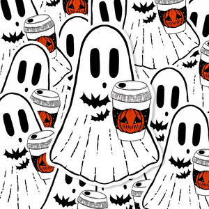 PSL BOO GLITTERY STICKER