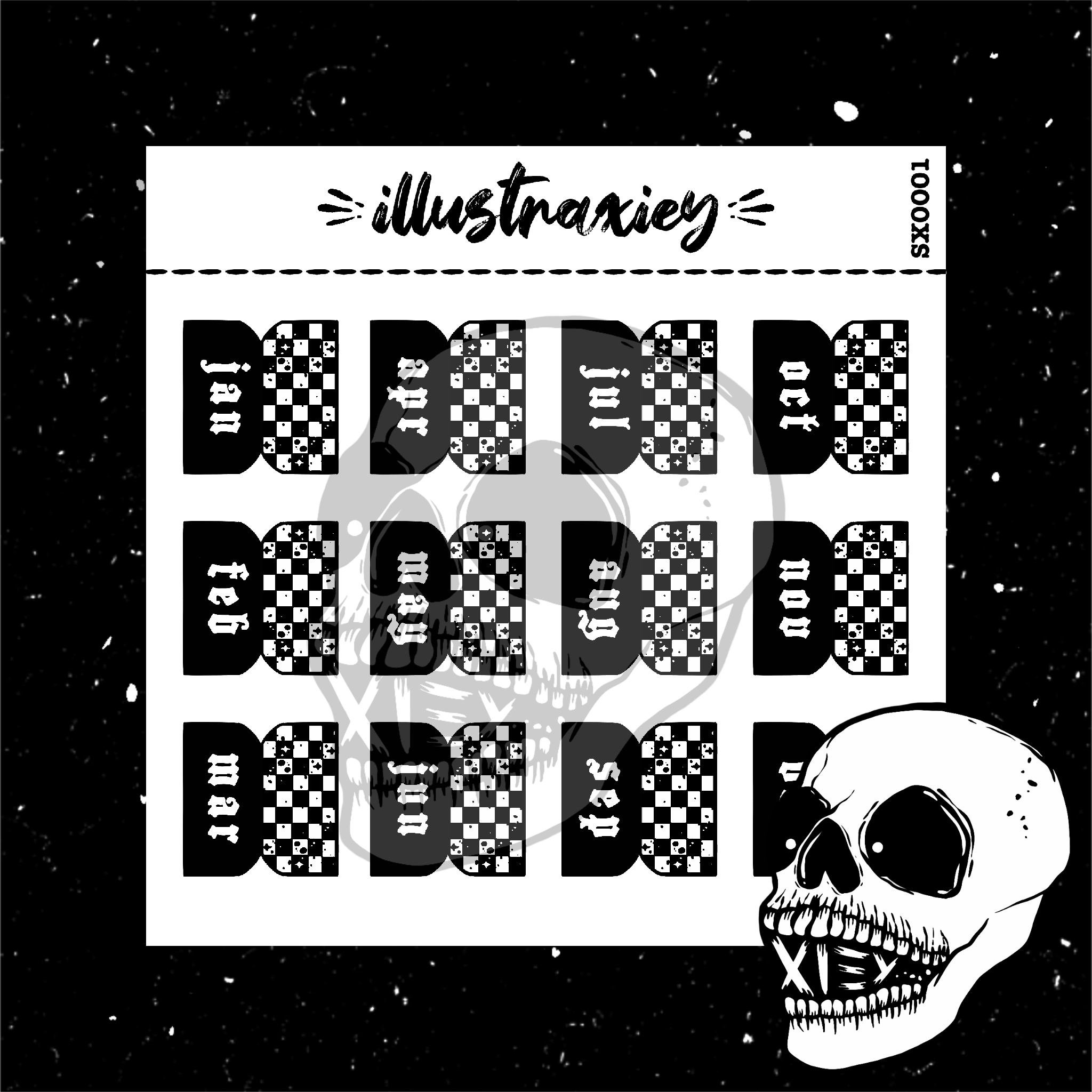 SX0001 SPOOOKY MONTH TABS