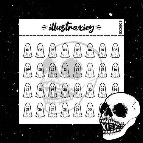 SX0003 SPOOOKY DATES