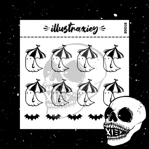 S0018 SKYE SPOOOKY BRELLA