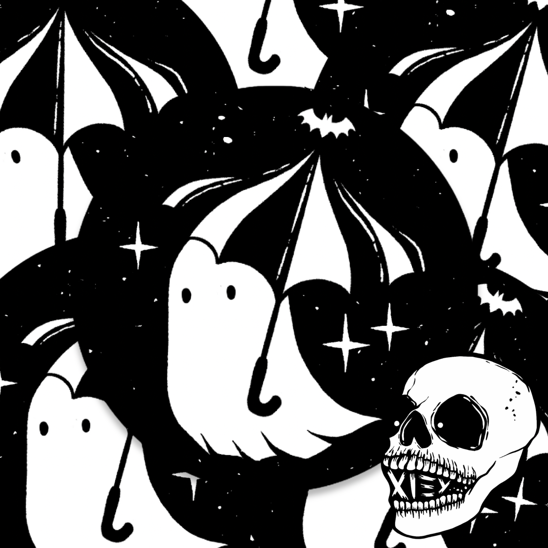 SKYE BRELLA GLITTERY STICKER