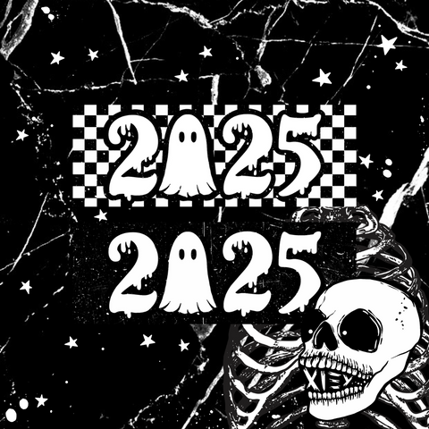 SPOOOKY 2025 GLITTERY STICKER [CHOOSE.OPTIONS]