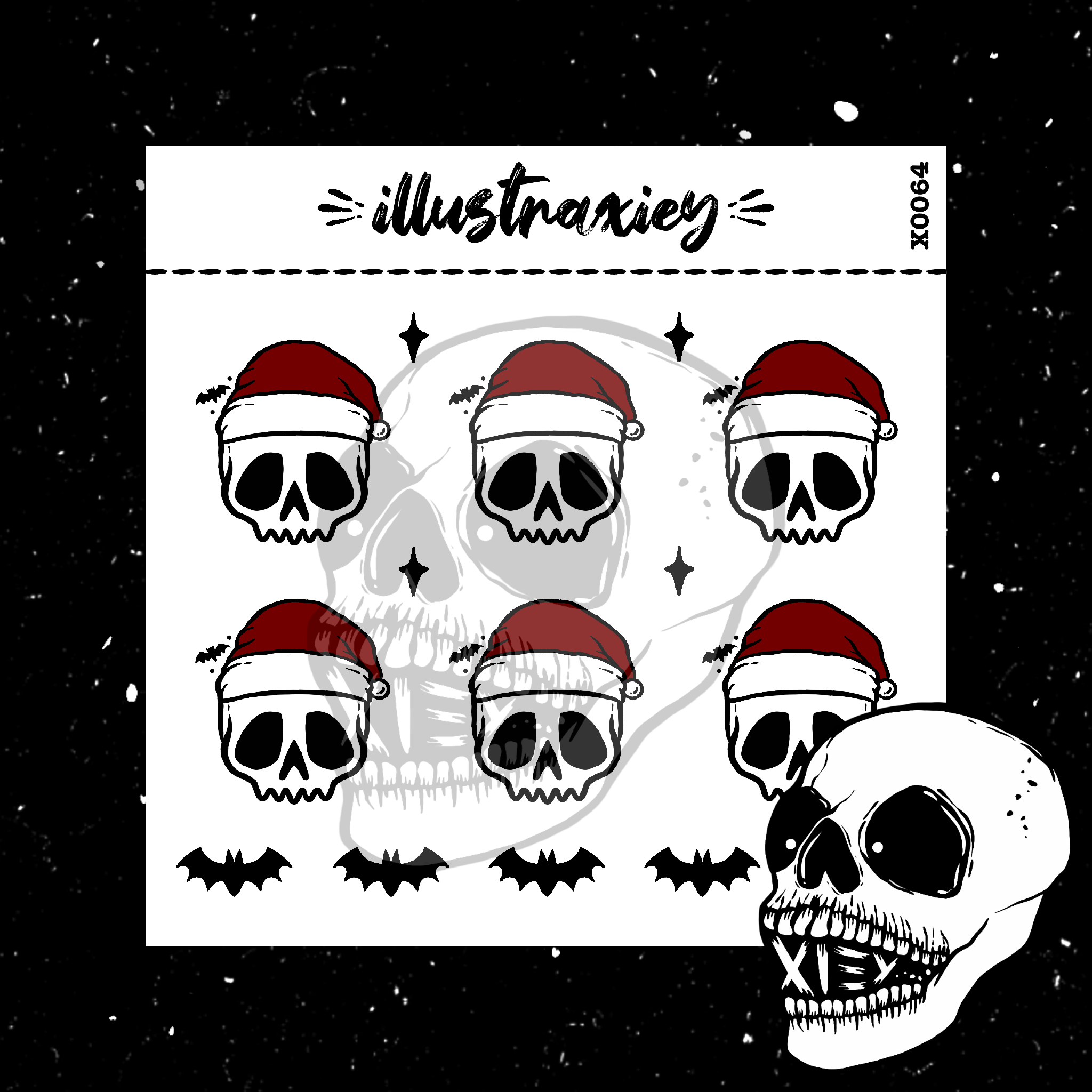 X0064 SPOOOKY SANTA