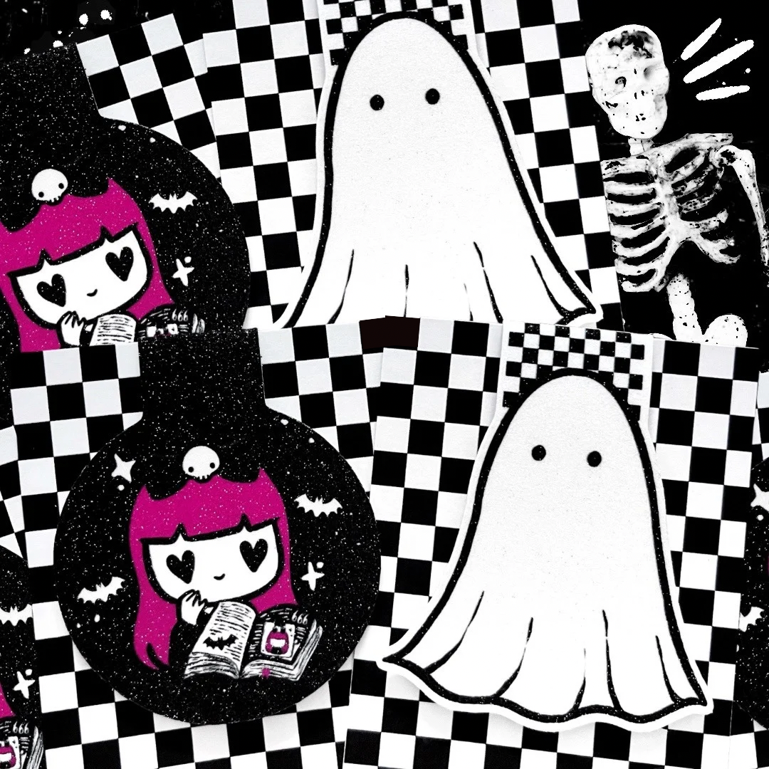 SPOOOKY MAGNETIC BOOKMARKS I [CHOOSE.OPTIONS]