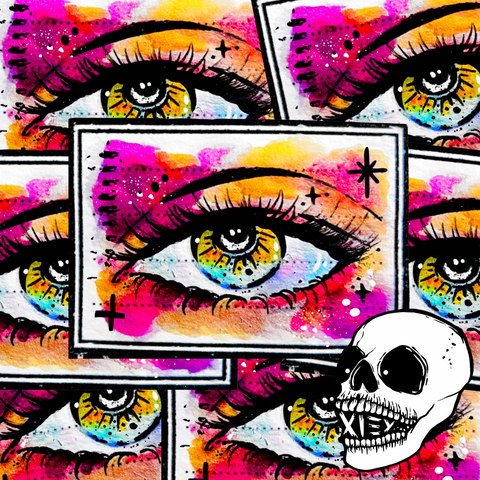 KOSMIC GLITTERY STICKER