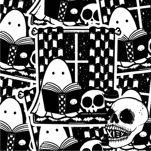 SKYE SPOOOKY NOOK GLITTERY STICKER