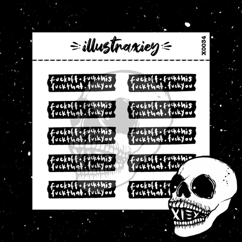 X0034 FUCK EVERYTHING
