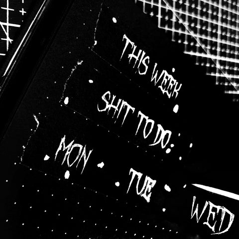 CREEEPY DAYS WASHI