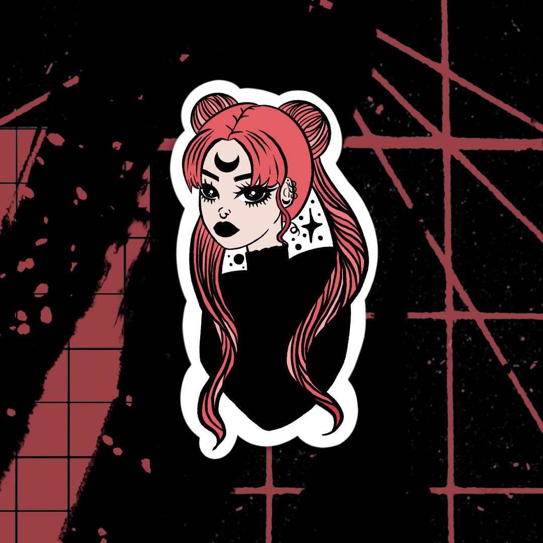 USAGI VINYL STICKER – illustraxiey