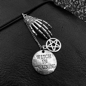 WITCH IN TRAINING GOTH CHARM