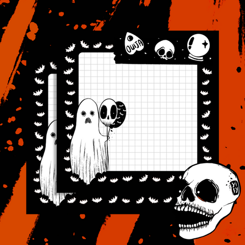 SPOOOK-A-BOO STICKY NOTES