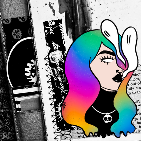 PRIDE GHOUL AND GHOSTIES VINYL STICKER